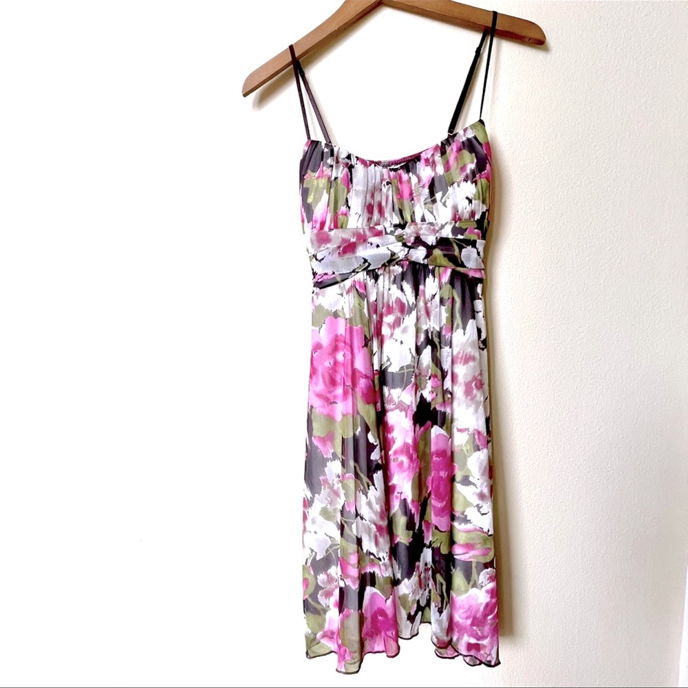 Ruby Rox Dress with Spaghetti Straps And Tie Backs